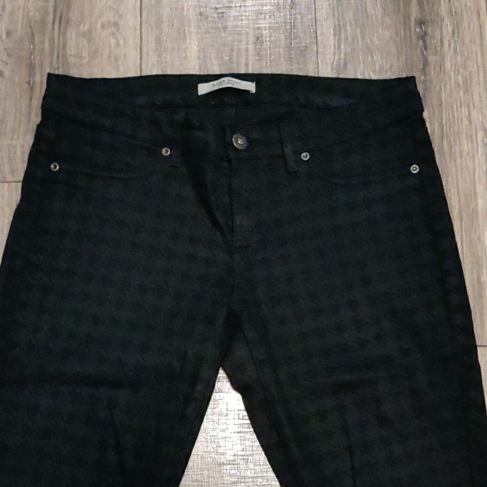 Rich and Skinny houndstooth print skinny jeans